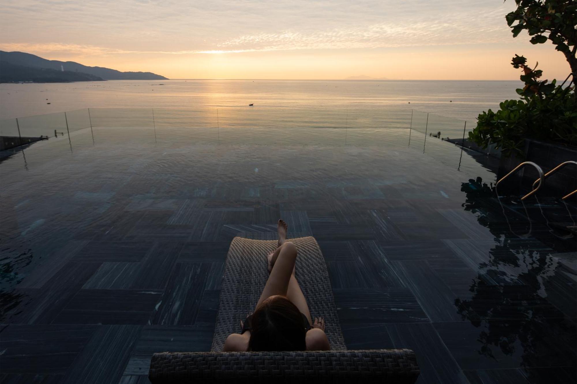 Leaf Beachfront Hotel Da Nang Eksteriør billede